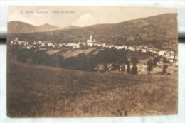 CARTOLINA Di S. ELENA SANNITA ISERNIA  FORMATO PICCOLO B851 VIAGGIATA FRANCOBOLLO STACCATO - Isernia