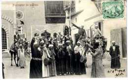 EGYPTE PROCESSION DE MARIAGE - Personen