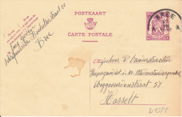 Bree 1942 Naar Hasselt - Cartes Postales 1934-1951
