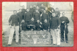 Carte Photo : 86 - Poitiers : 33 Artillerie 6ème Batillon - Honneur à La Classe 1907 Et Sa Fuite 238 - Regimente