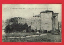 LE CHAMBON-FEUGEROLLES ( Loire ) Le Parc Et Le Château Feugerolles .... - Le Chambon Feugerolles