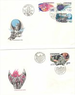 1973 Cosmonautics Day Unaddressed FDC X 4 - FDC