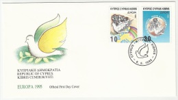 Cyprus 1995 FDC - Europa - Brieven En Documenten