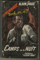 {06255} Alain Page; Espionnage N° 158. EO 1958.  "camps De La Nuit"  " En Baisse " - Fleuve Noir