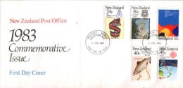 Neuseeland / New Zealand - Mi-Nr 861/865 FDC (z619) - FDC