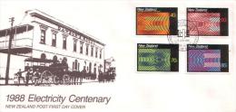 Neuseeland / New Zealand - Mi-Nr 1010/1013 FDC (z638) - FDC