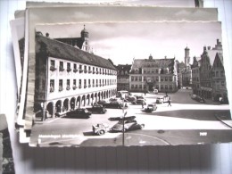 Duitsland Deutschland Germany Allemagne Bayern Memmingen Marktplatz Alte PKW - Memmingen