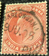 India 1902 King Edward VII 1a - Used - 1902-11 King Edward VII