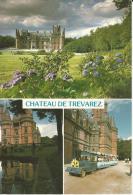 29  Chateauneuf -du- Faou  Ses Fleurs  Train Chateaux - Châteauneuf-du-Faou