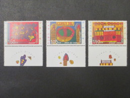ISRAEL 1996 NEW YEAR FESTIVALS MINT TAB  STAMP - Unused Stamps (with Tabs)