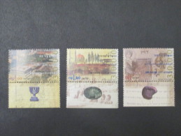 ISRAEL 1995 JERUSALEM 300 YEARS CITY OF DAVID MINT TAB  STAMP - Ongebruikt (met Tabs)