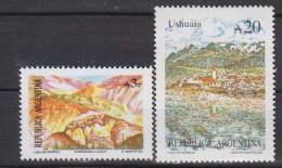 ARGENTINE        1988          N°  1647 / 1648       PAYSAGE              COTE     7.00     EUROS          ( A65 ) - Neufs