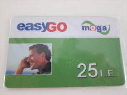 Egypt Prepaid Phonecard, Man On Phone,used - Egitto