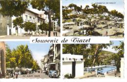 CPSM TIARET (Algérie) - Souvenir De....4 Vues - Tiaret