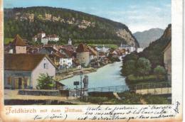 CPA PIONNIERE FELDKIRCH (Aitriche-Vorarlberg) - Feldkirch Mit Dem Illfluss - Feldkirch