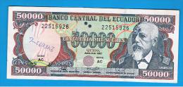 ECUADOR - 50.000 Sucres  1997  P-130 - Equateur