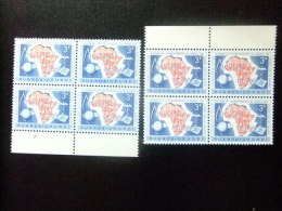RUANDA  - URUNDI   1960 10º ANIVERSARIO DE COOPERACION AFRICA Y SAHARA      Yvert & Tellier Nº 217 / 218 ** MNH - Unused Stamps