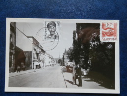 50/603     CP   POUR LA FRANCE  1948 - Storia Postale