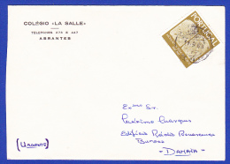 COLÉGIO " LA SALLE "  -- CACHET - ****** AMBULÂNCIA . BEIRA BAIXA ****** - 17.5.69 - Storia Postale