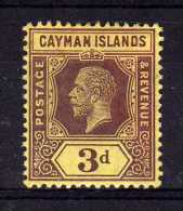 Cayman Islands - 1914 - 3d Definitive - MH - Cayman Islands