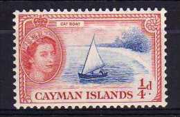 Cayman Islands - 1955 - ¼d Definitive (Watermark Multiple Script CA) - MH - Caimán (Islas)