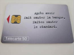 France Chip Phonecard, Lottery Black Jack,used - 1999