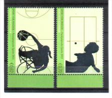 WQW671 UNO WIEN 2012 PARALYMPISCHE SPIELE SATZ ** - Unused Stamps