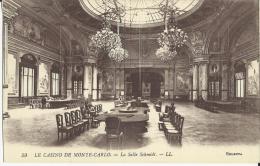 Le  Casino  De  Monte - Carlo -- La  Salle  Schmidt. -- LL.   (2 Scans) - Casinò