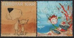 EUROPA - 2010 //  FEROYAR / FEROE // 2v NEUFS ** (MNH Set)  Livres Pour Enfants. - 2010