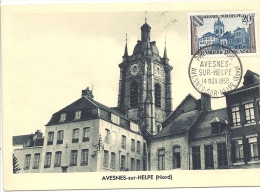 59 - Avesnes Sur Helpe : Carte Philatélique - Avesnes Sur Helpe