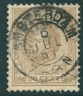 Netherlands 1872 SG 97 Used - Usati