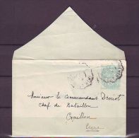 FRANCE. LETTRE. ENTIER POSTAL. ENVELOPPE. BLANC. LURE. - Collections & Lots: Stationery & PAP