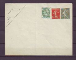 FRANCE. LETTRE. ENTIER POSTAL. ENVELOPPE. SEMEUSE. BLANC - Standard- Und TSC-Briefe (vor 1995)