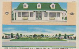 South Carolina Summerton Lord Clarendorn Cottage Court - Andere & Zonder Classificatie