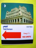 Magnetic Card From YEMEN 160 Units - Yemen