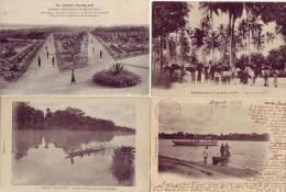 Congo   Ensemble De 21 Cartes + 1 Gratuite  Vues Diverses Dont 5 De  La Série  Rare C F C O (VOIR SCAN) - Congo Français