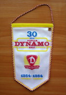 1984 East Germany DDR Sport Club DYNAMO Pennant & Badge - Autres & Non Classés