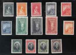 ANT - TURCHIA  1926, Serie Completa 695/708  *  Mint . RARA - Unused Stamps
