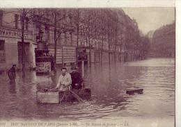 Paris   Inondations De 1910   Bateau De Fortune - Inondations De 1910