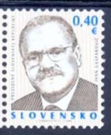 SK 2009-630 PRESIDENT GAŠPAROVICH, SLOVAKIA, 1 X 1v, MNH - Nuevos