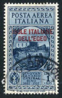 Aegean Islands C17 Used Garibaldi Airmail From 1932 - Egée (Autonome Adm.)