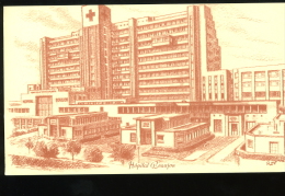 Paris Hopital De La Beaujon Hotel Dieu CHILRAL Carte Publicitaire Dos Non CPA Laboratoires Substantia - Gezondheid, Ziekenhuizen