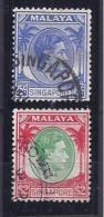 Singapore1948: Michel11,19used - Singapur (...-1959)