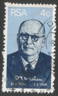 South Africa. 1974 Birth Centenary Of Dr DF Malan. 4c Used - Oblitérés