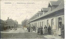 Zonnebeke Rue De Becelaere D´un Soldat Allemand Cachet "K.D.feldpostamt DesXXVI°korps" Et Griffe Militaire - Zonnebeke