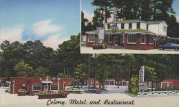South Carolina Florence Colony Motel And Restaurant - Florence