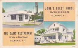 South Carolina Florence Jones Guest House &amp  Oasis Restaurant - Florence