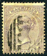 Mauritius #36 Used 6p Lilac Victoria From 1864 - Mauricio (...-1967)