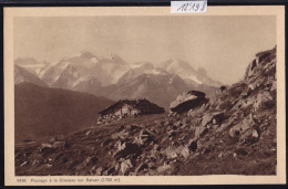 La Creusaz Sur Salvan (1755 M.) : Mazot Et Paysage (12´198) - Salvan