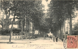 88 CHARMES SUR MOSELLE L'AVENUE DE LA GARE - Charmes